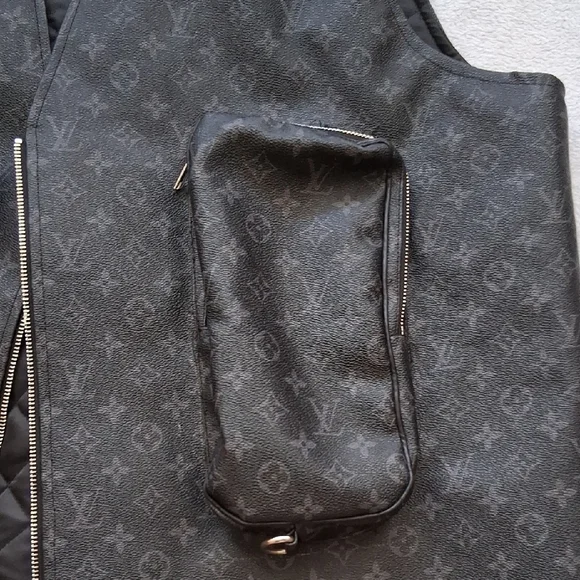 Louis Vuitton Charcoal Monogram Vest - Picture 3 of 6